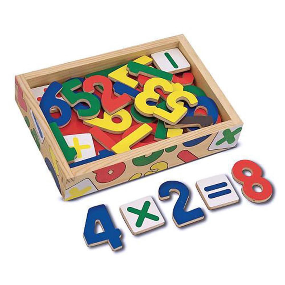 Magnetic Wooden Numbers image 0